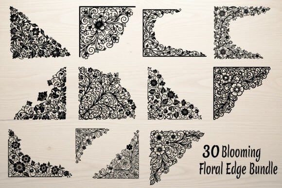 30 Blooming Floral Edge Bundle Review