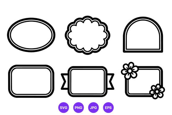 Floral Frames and Ribbon Shapes Review