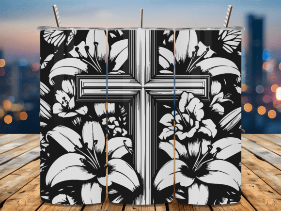Floral Lily Cross Faith Tumbler Review