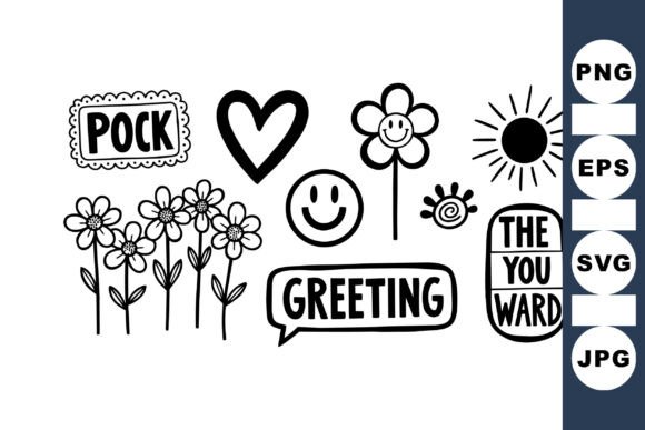 Hand Drawn Floral Stamp Set Review