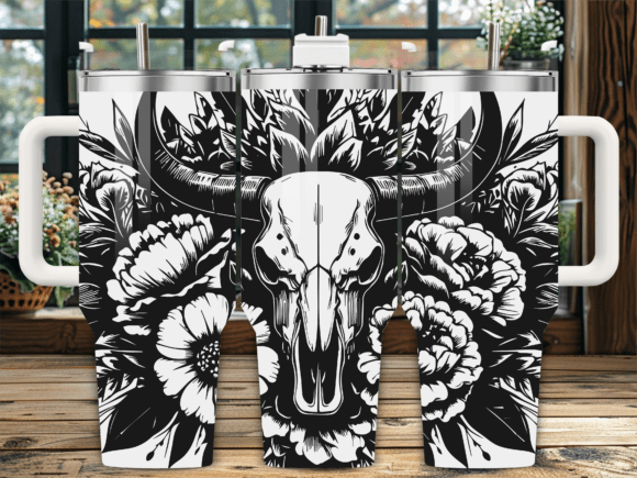 Peony Floral Skull Art PNG: A Designer's Real-World Review