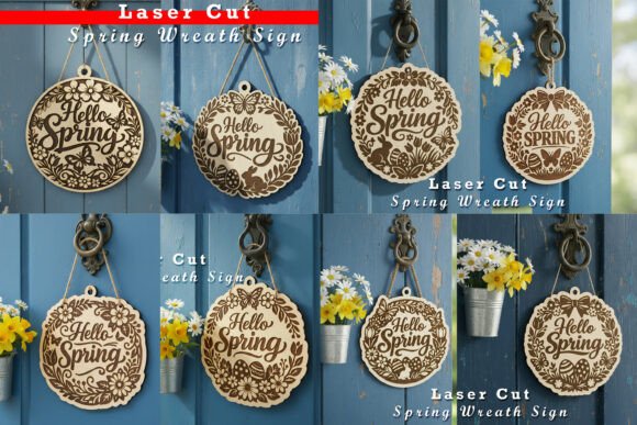 Spring Door Sign SVG Bundle Review